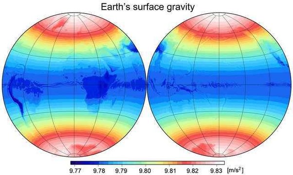 Maximum Gravity on Earth
